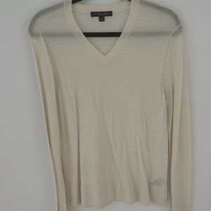 Merino wool v neck sweater